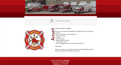 Desktop Screenshot of pompiers.shippagan.com